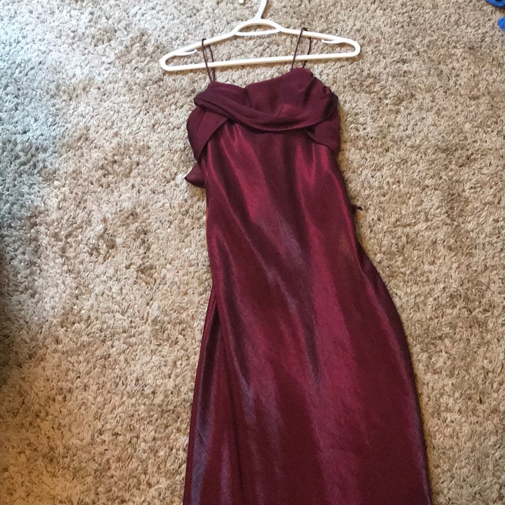 Red prom dress